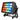 American DJ 32 HEX PANEL IP RGBAW+UV LED Wash/Blinder/Strobe Light+Frost Filter
