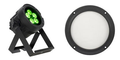 Encore LP5IP IP65 RGBL LED DMX Wash Light + 1x40-Degree Frost Filter