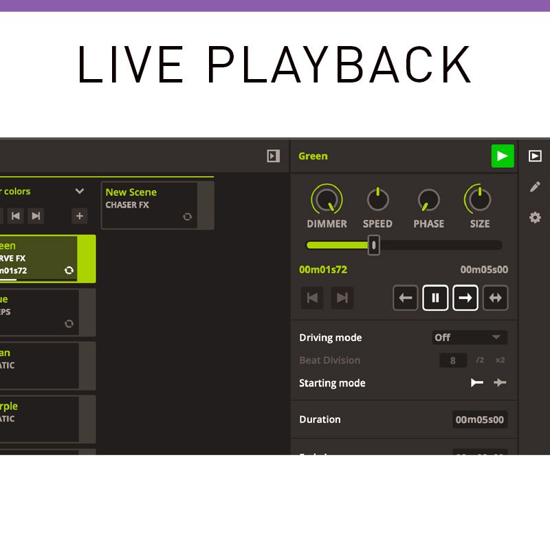 MYDMX5 DMX Interface & Software + R720L V2 Fog Machine