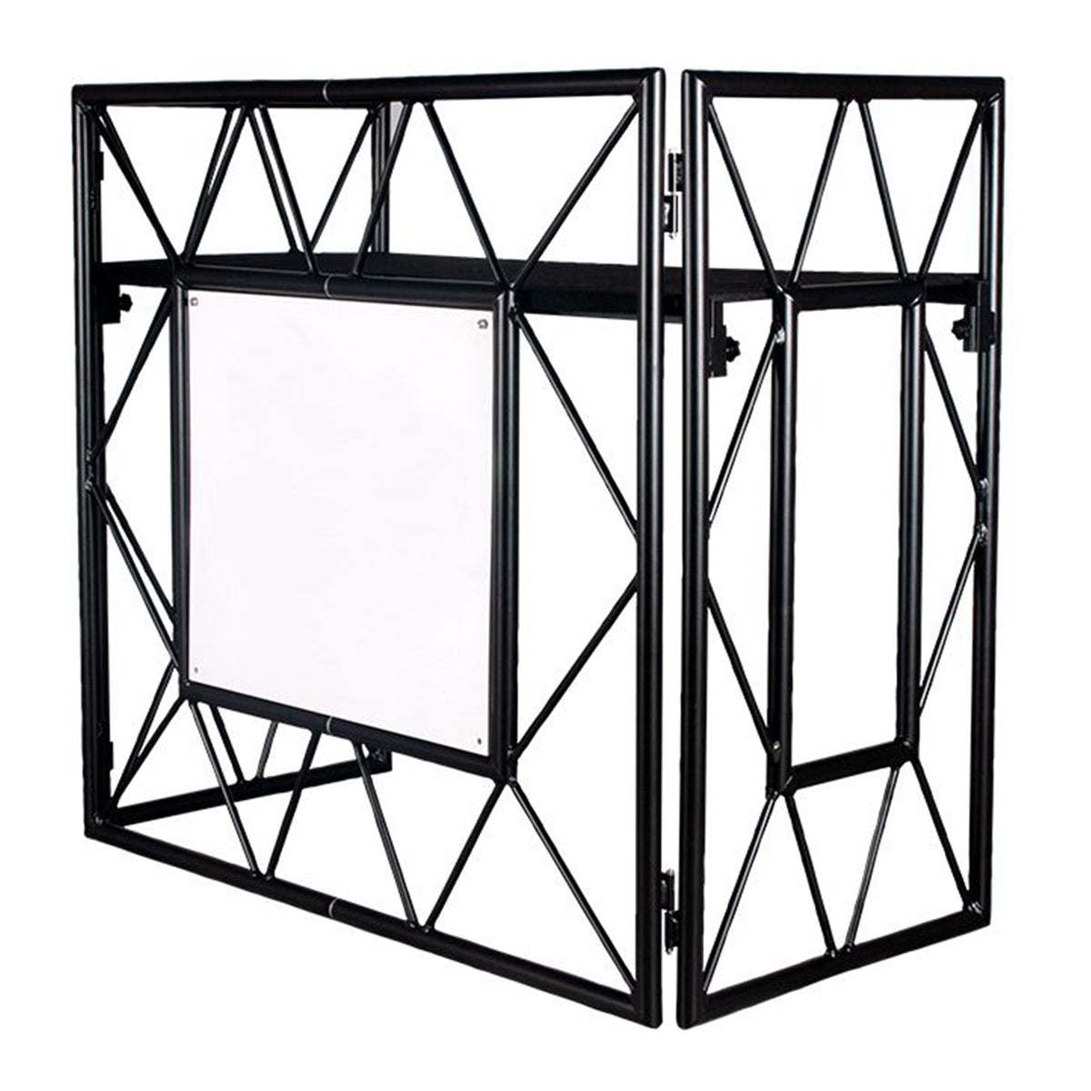 Pro Event TBL 2 MB Table + Aluminum Shelf Pair