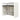 American DJ Pro Event Table 2 MB Foldable DJ Booth Metal Facade+White Scrim ADJ