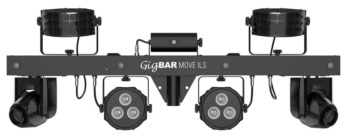 Chauvet DJ GIGBAR MOVE ILS Kit w/Moving Heads/Derbies/Washes/Laser/Strobe Lights