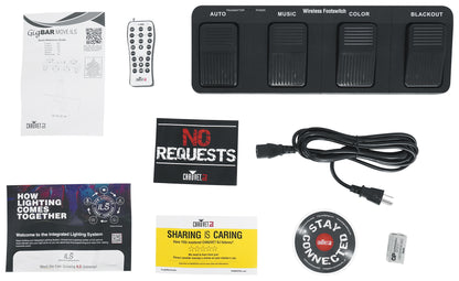 Chauvet DJ GIGBAR MOVE ILS Kit w/Moving Heads/Derbies/Washes/Laser/Strobe Lights