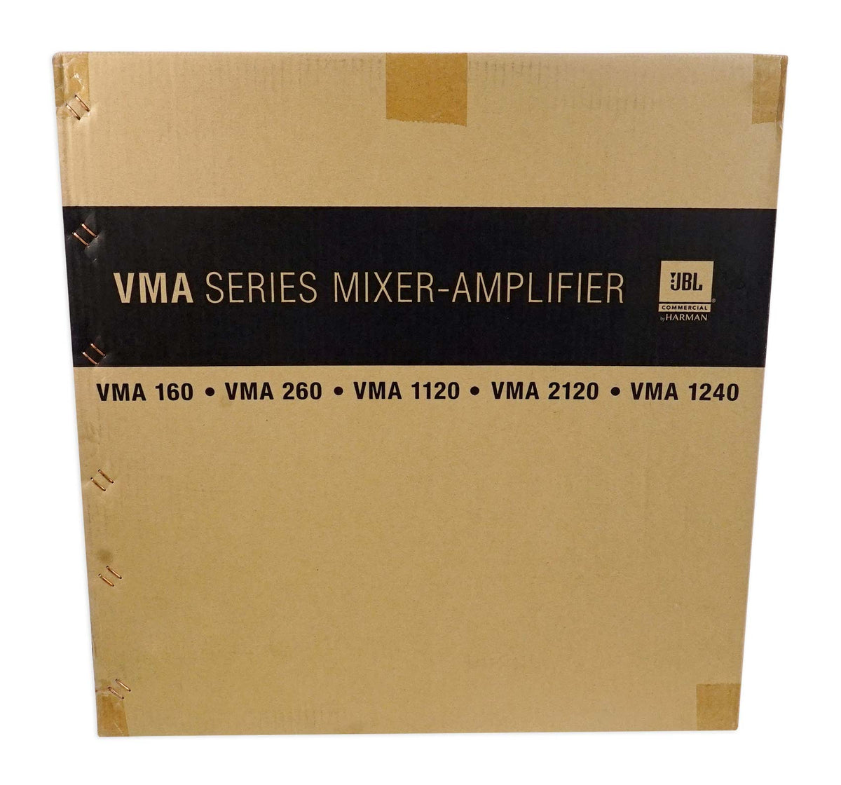 (2) JBL Control 64P/T 4" 30W Commercial 70V Black Pendant Speakers+Amplifier