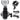 Podcast Podcasting Bundle: Mackie 22-Ch Mixer+4) Mics+4) Samson Headphones+Booms
