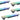 (5) Rockville Pixel Hybrid Bar Battery Linear Wash/Strobe/Blinder Light Strips