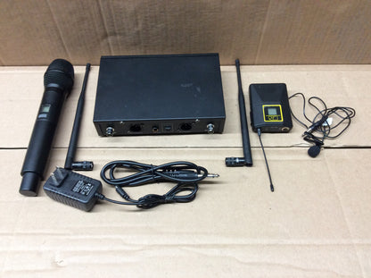 Wireless mic dsp system with echo EQ Anti-howling 200 channels software control