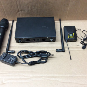 Wireless mic dsp system with echo EQ Anti-howling 200 channels software control