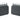 2) Rockville HP65S-8 6.5" Black Outdoor Patio Backyard Garden Speakers+Swivel Brackets