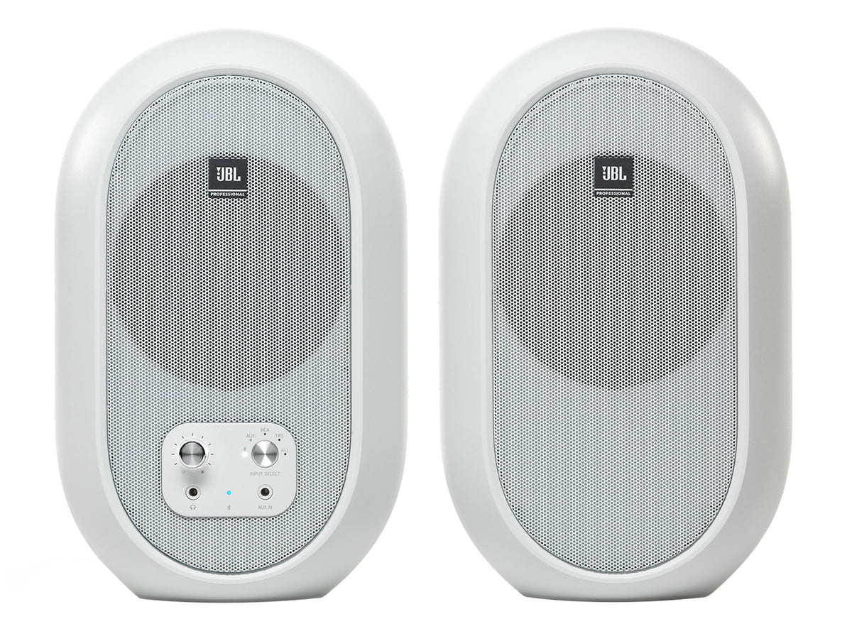 104SET-BTW Pair Compact Powered Active Studio Reference Monitors Bluetooth