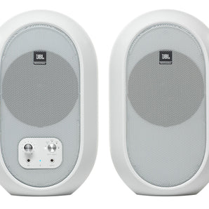 JBL 104SET-BTW Pair Compact Powered Active Studio Reference Monitors Bluetooth