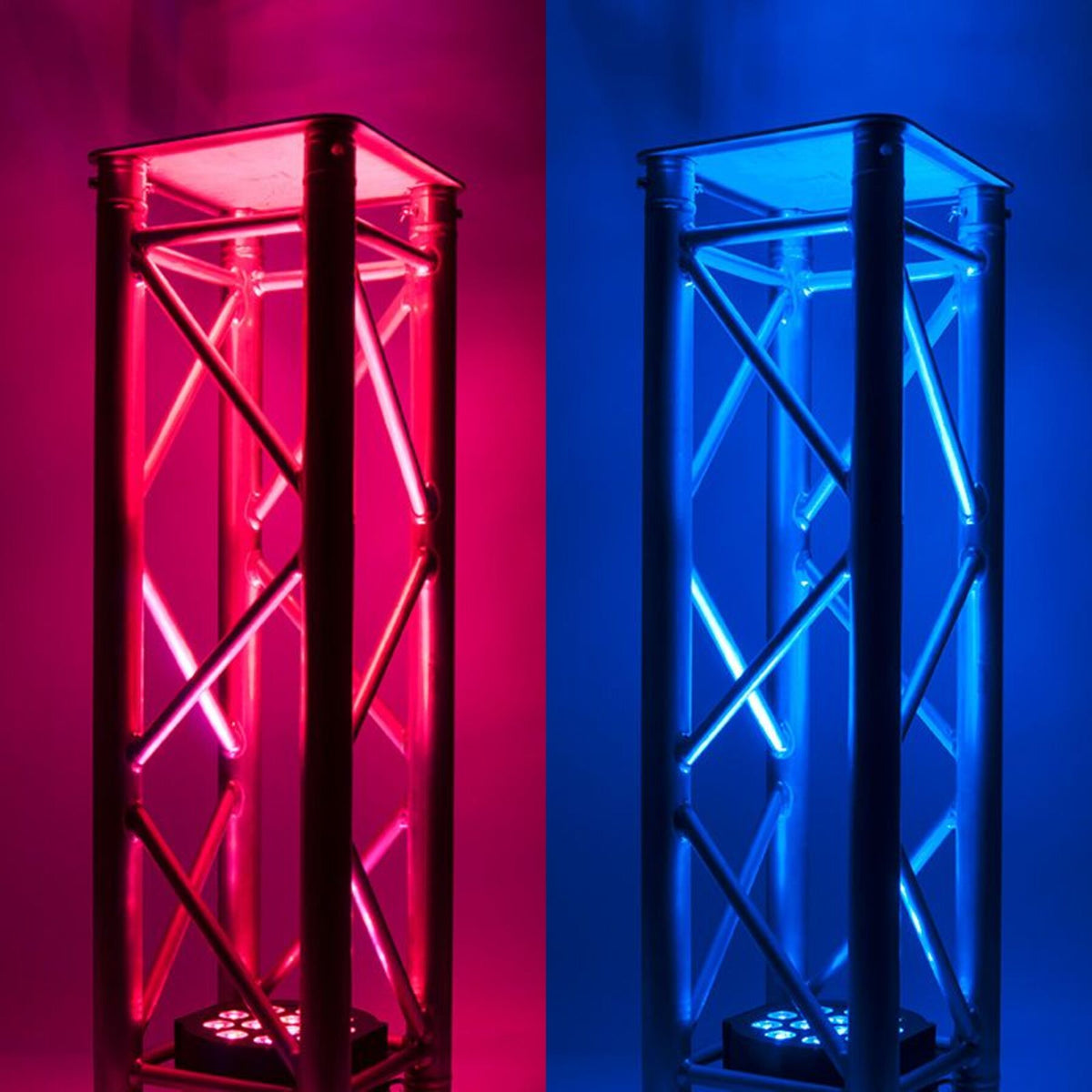 12PX HEX RGBAW+UV LED DMX RF Par Can Wash Stage Up-Light