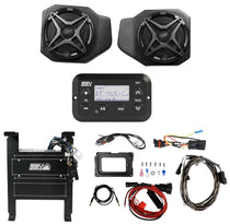 Bluetooth Receiver, 6.5" Speakers & Kick Panel Pods for 2018+ Polaris Ranger XP1000