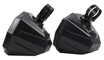 Pair 6.5" Roll Cage Tower Speaker Pods with 1.5" Clamps