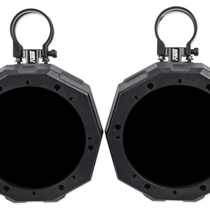 Pair SSV 6.5" Roll Cage Roll Bar Tower Speaker Pods Enclosures 4 Polaris General