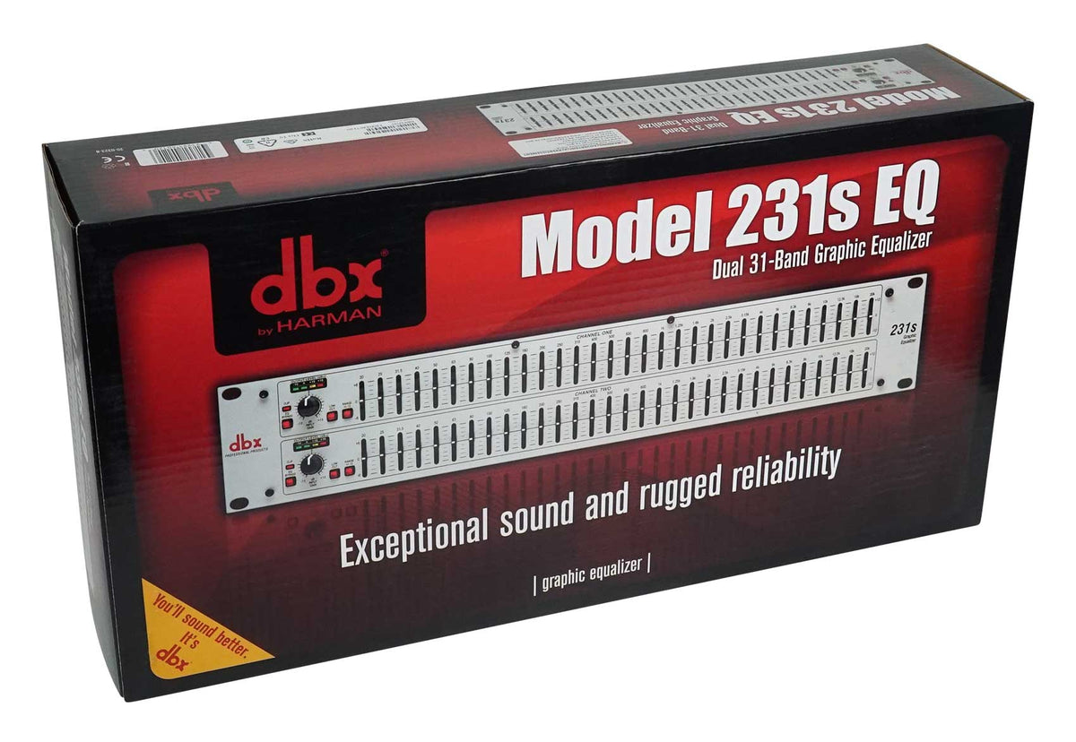 231S Dual 31-Band Graphic Equalizer