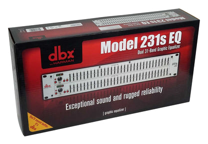 231S Dual 31-Band Graphic Equalizer