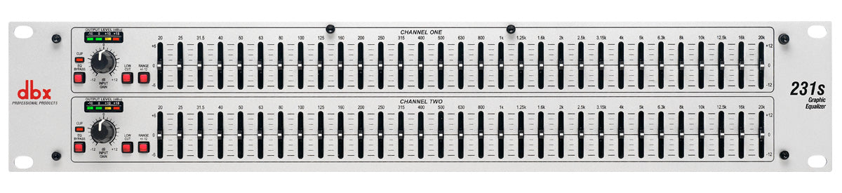 231S Dual 31-Band Graphic Equalizer