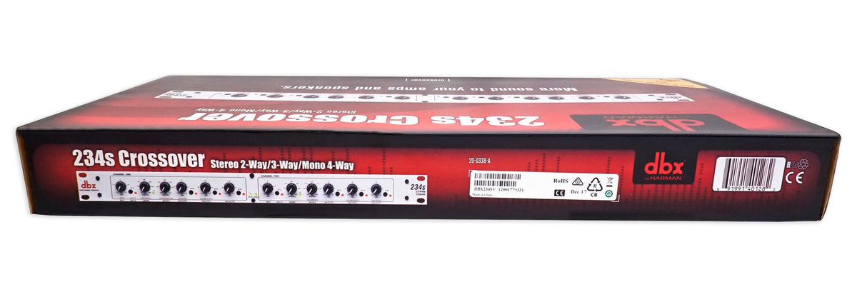 234S Stereo 2/3-Way & Mono 4-Way Crossover [Open Box]