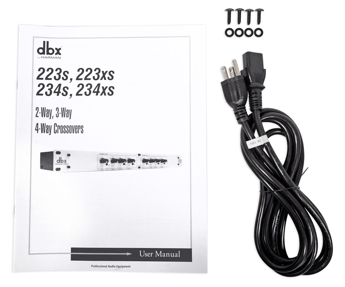 234S Stereo 2/3-Way & Mono 4-Way Crossover [Open Box]