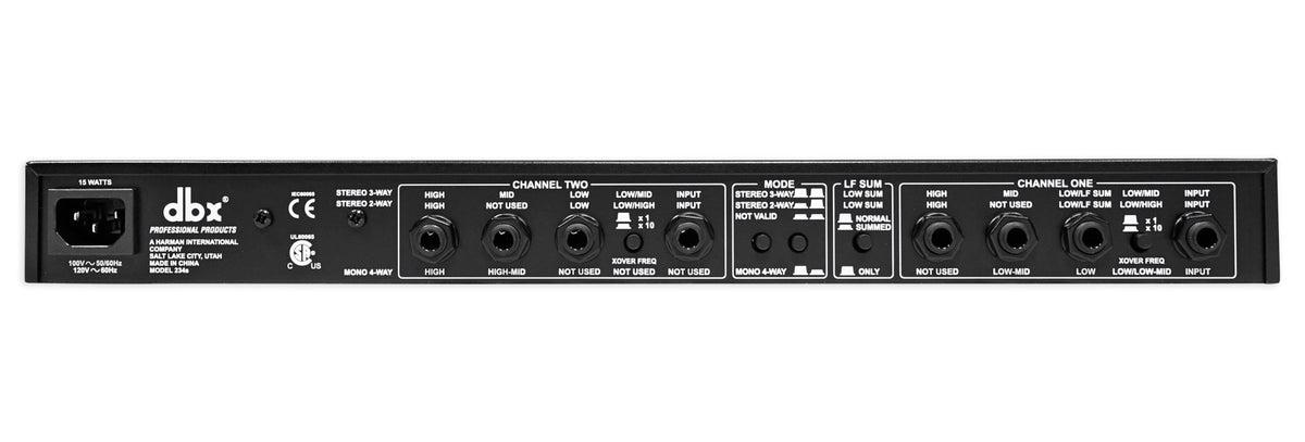234S Stereo 2/3-Way & Mono 4-Way Crossover [Open Box]
