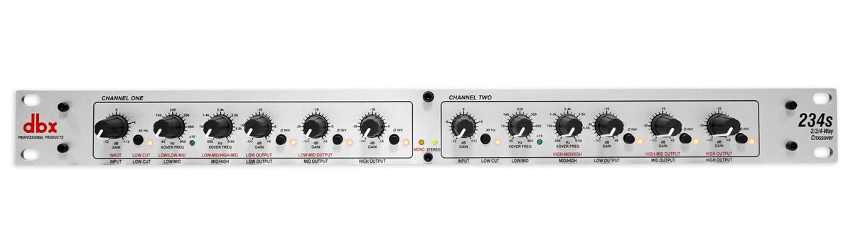234S Stereo 2/3-Way & Mono 4-Way Crossover [Open Box]