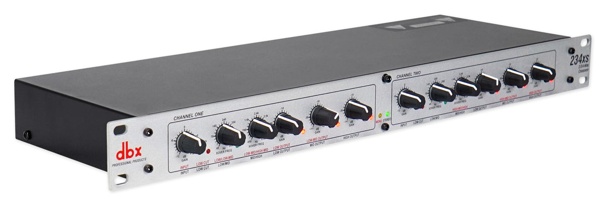 234XS Stereo 2/3/4-Way Crossover