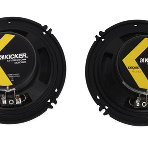 Pair Kicker 43DSC6504 DSC650 6.5" 240 Watt 2-Way Car Stereo Speakers 4-Ohm DS650
