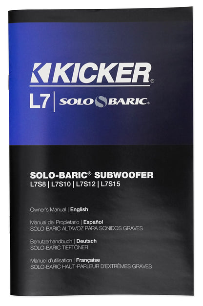L7S152 15" Solo-Baric Subwoofer