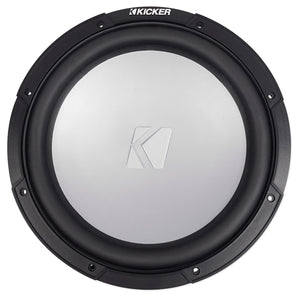 KICKER 45KM122 12" 350w Peak/175w RMS Marine Boat Subwoofer SVC 2-ohm Sub KM12