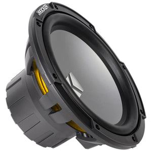 KICKER 45KMF102 10" 350w Peak/175w RMS Marine Boat Subwoofer Freeair Sub KMF12