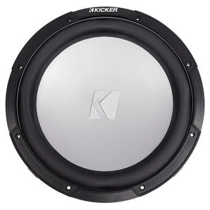 KICKER 45KMF122 12" 350w Peak/175w RMS Marine Boat Subwoofer Free Air Sub KMF12