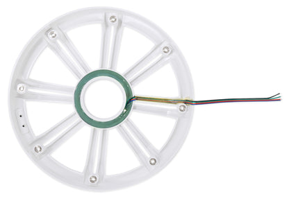 45KMG12W 12" White LED Subwoofer Grille