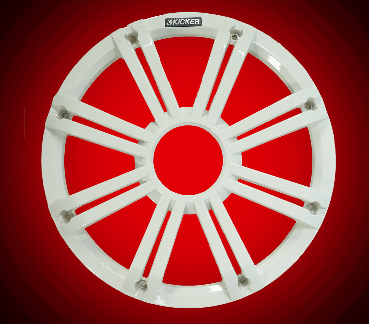 45KMG12W 12" White LED Subwoofer Grille
