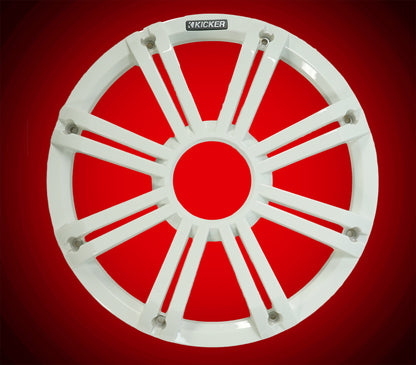 45KMG12W 12" White LED Subwoofer Grille