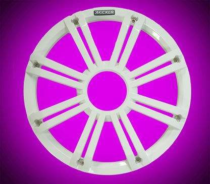 45KMG12W 12" White LED Subwoofer Grille