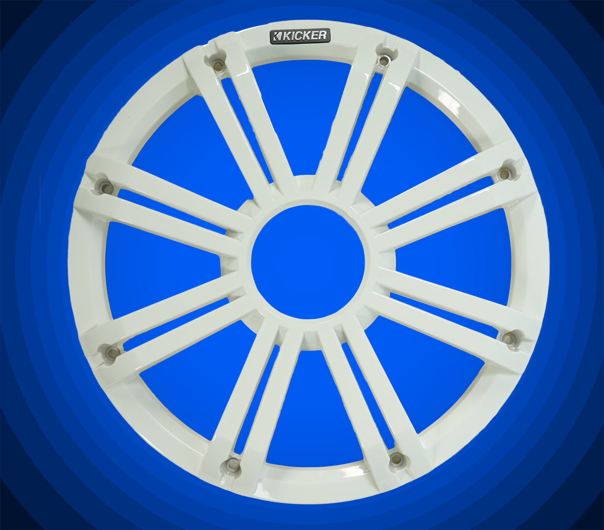 45KMG12W 12" White LED Subwoofer Grille