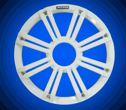 45KMG12W 12" White LED Subwoofer Grille