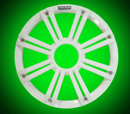 45KMG12W 12" White LED Subwoofer Grille