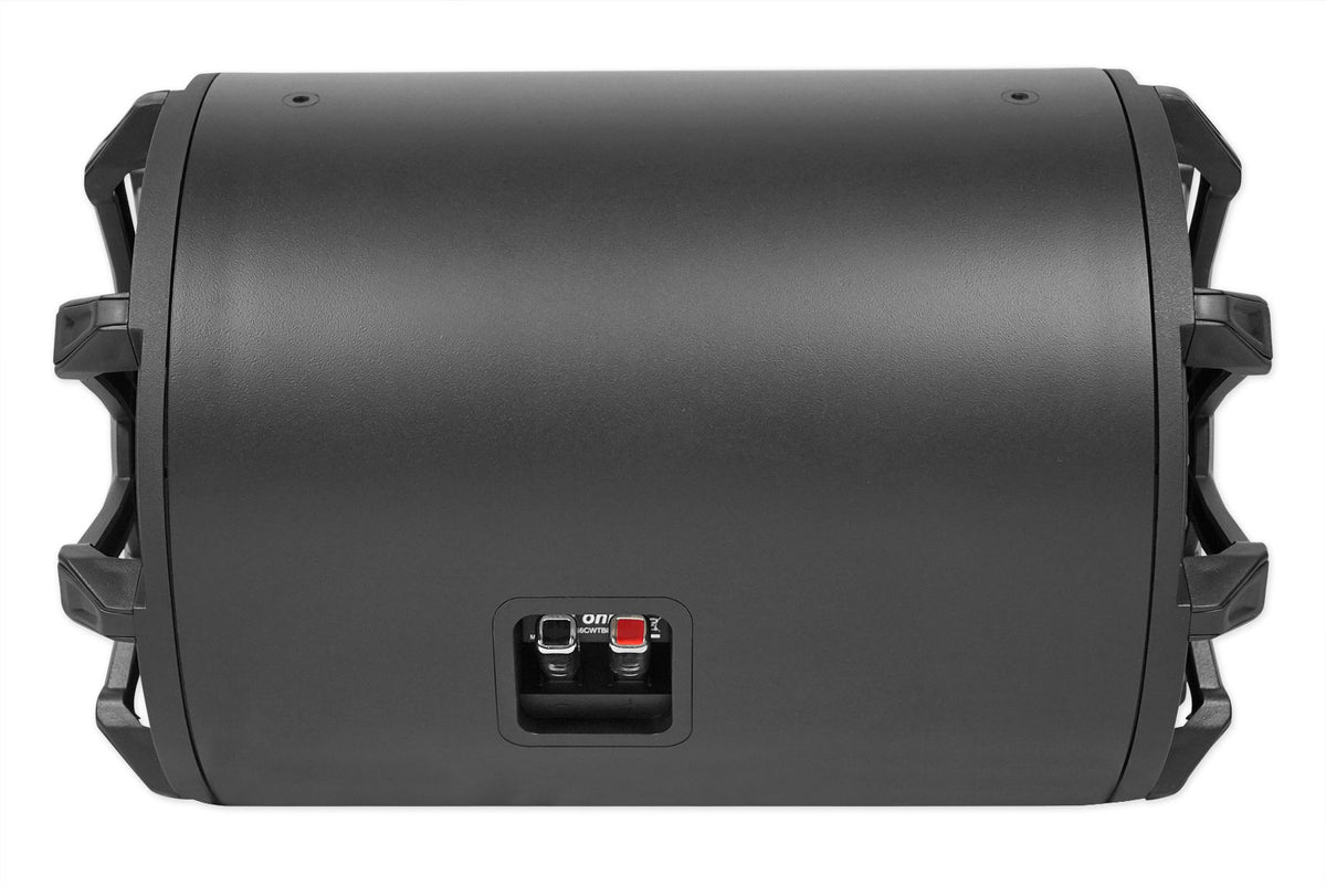 8" 600w Marine Loaded Subwoofer Enclosure Plus Passive Radiator TB8