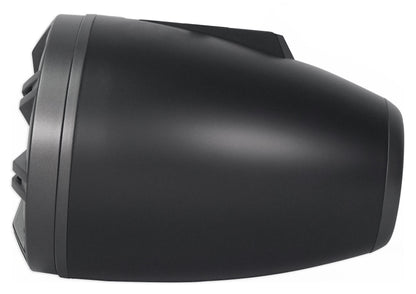 (2) KICKER KMFC65 6.5" 195w Marine LED Speakers in Surface Mount Pods 46KMFC65
