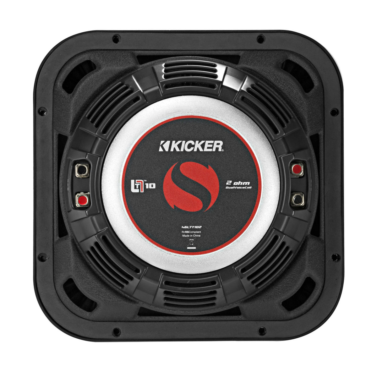 L7T102 10" 1000W Solo-Baric Subwoofer, 2-Ohm DVC