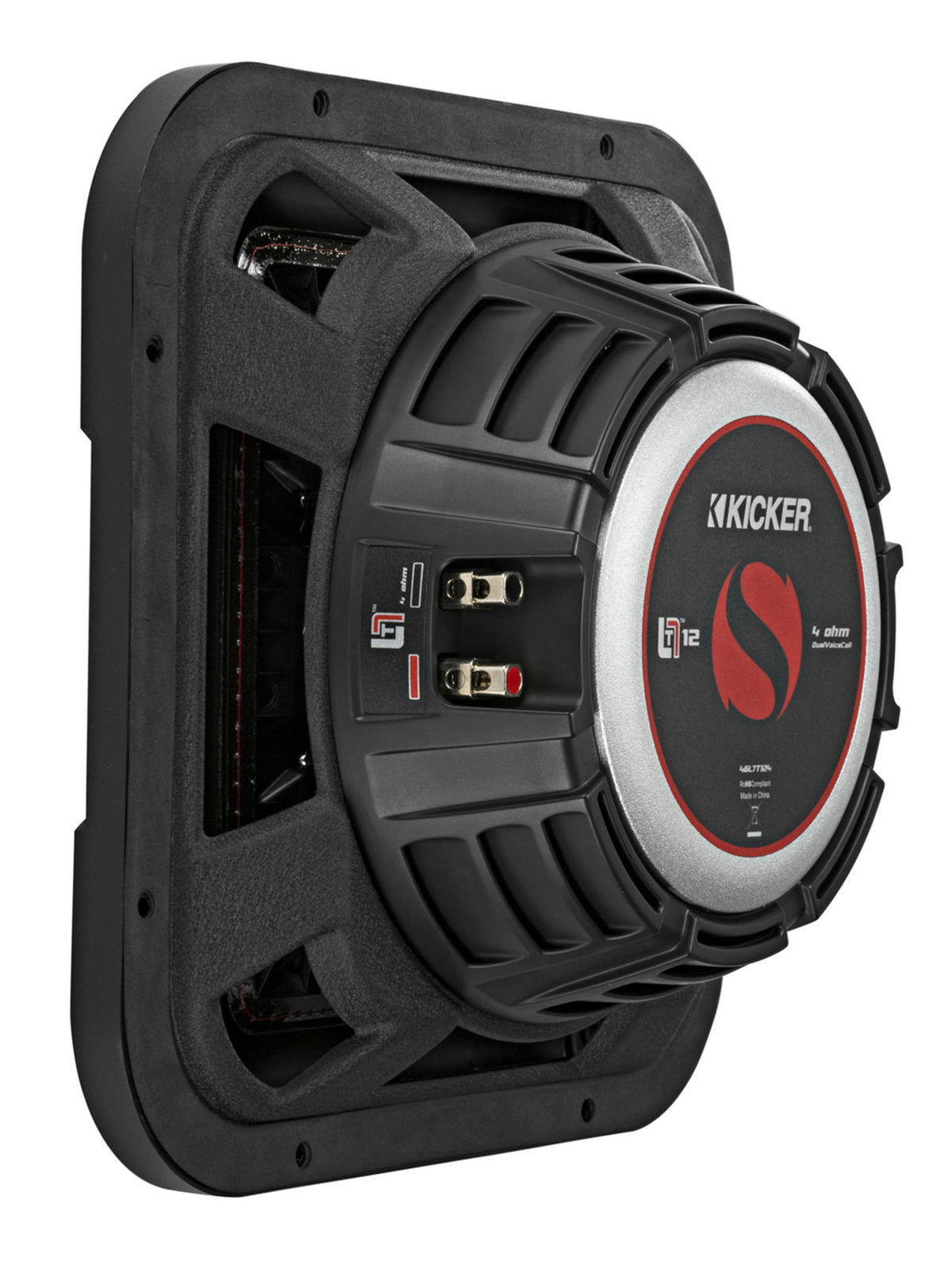 L7T124 12" 1200W Solo-Baric Subwoofer, 4-Ohm DVC