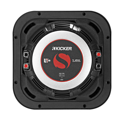 KICKER 46L7T84 8" 700 Watt L7T Car Subwoofer, Solo-Baric Sub L7T84 DVC 4-Ohm [Used]