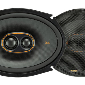 Pair Kicker 47KSC69304 KSC6930 6x9" 150 Watt 3-Way Car Audio Speakers KSC693