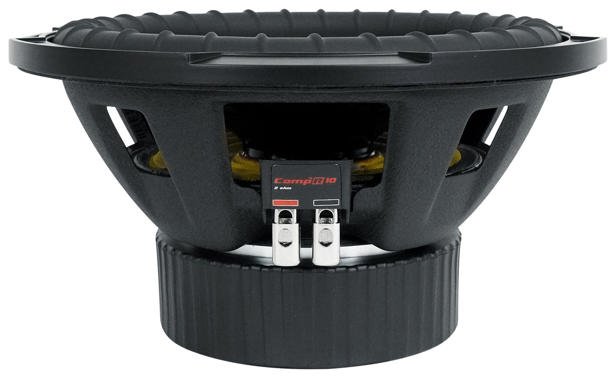 CompR 800W 10" Subwoofer, Dual 2-Ohm Voice Coil, CWR10-2