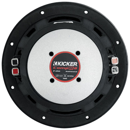 CompR 600W 8" Subwoofer, Dual 2-Ohm Voice Coil, CWR8-2