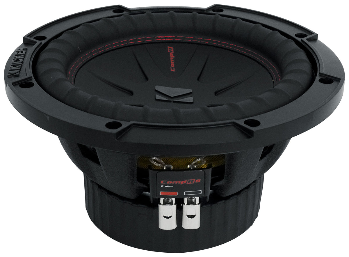 CompR 600W 8" Subwoofer, Dual 2-Ohm Voice Coil, CWR8-2