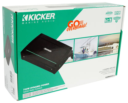 48KXMA5004 500 Watt 4-Channel Marine Amplifier