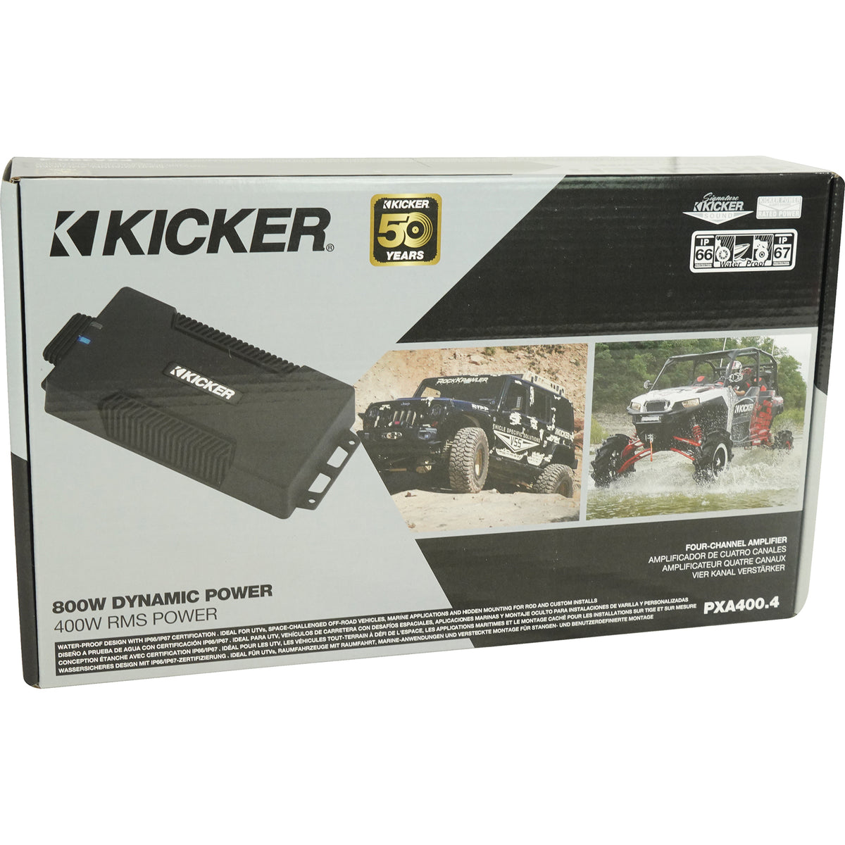 48PXA4004 400W 4-Channel Amplifier